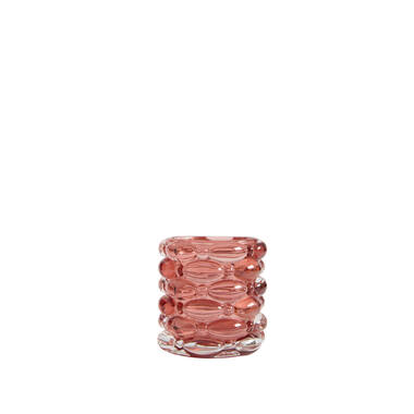 Tealight Ø9,5x9,5 cm WADLEY glass red