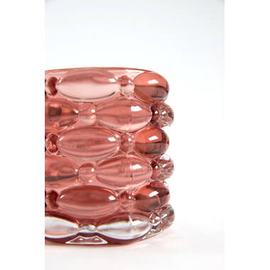 Tealight Ø9,5x9,5 cm WADLEY glass red