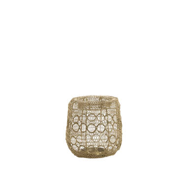 Hurricane Ø17x16 cm SALOS gold