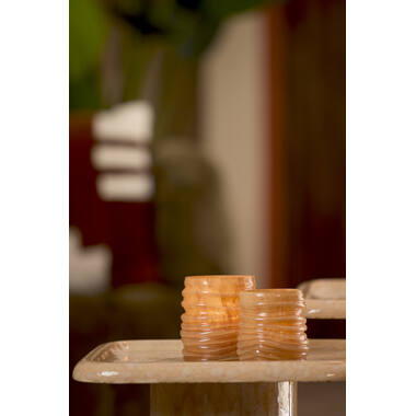 Tealight Ø10x11,5 cm MILYAN glass orange