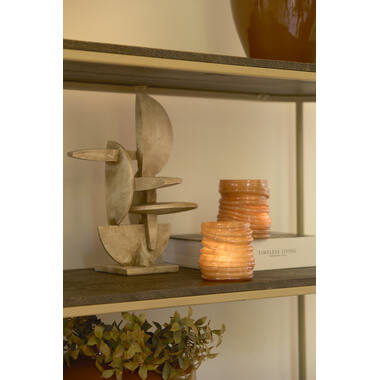 Tealight Ø9x10 cm MILYAN glass orange