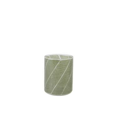 Tealight Ø10x13 cm BADAYA glass green