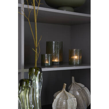 Tealight Ø10x13 cm BADAYA glass green