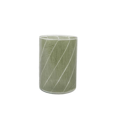 Tealight Ø14x20 cm BADAYA glass green