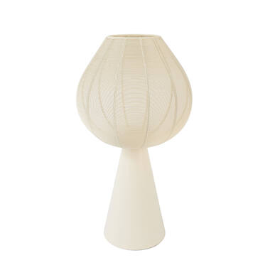 Hurricane Ø30x56 cm MARET matt cream