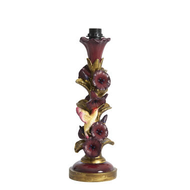 Lamp base Ø15x45,5 cm BERISSO burgundy