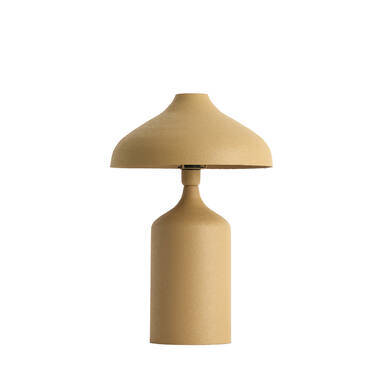 Table lamp Ø36x54 cm YEBRI matt sand-caramel