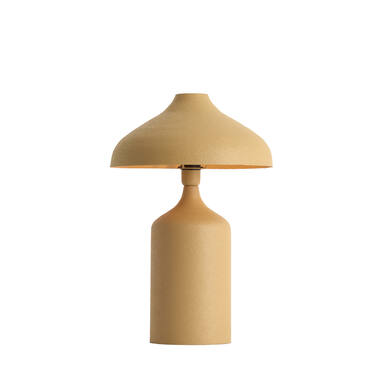 Table lamp Ø36x54 cm YEBRI matt sand-caramel