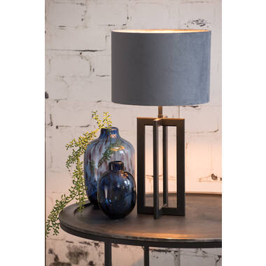 Lampvoet 15x15x35 cm MACE mat zwart