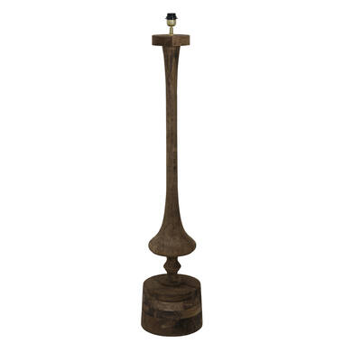 Vloerlamp 29x29x135 cm RONIN hout donker bruin