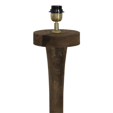 Vloerlamp 29x29x135 cm RONIN hout donker bruin