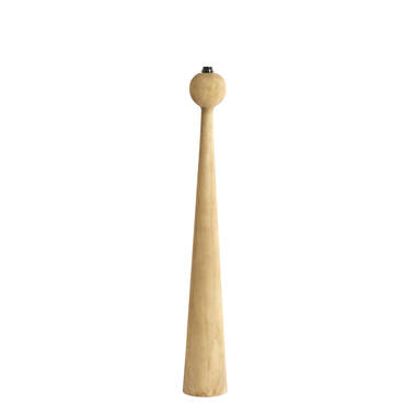 Vloerlamp Ø18x125 cm FESTINA hout mat naturel