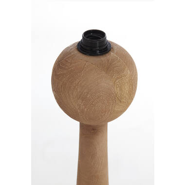 Vloerlamp Ø18x125 cm FESTINA hout mat naturel
