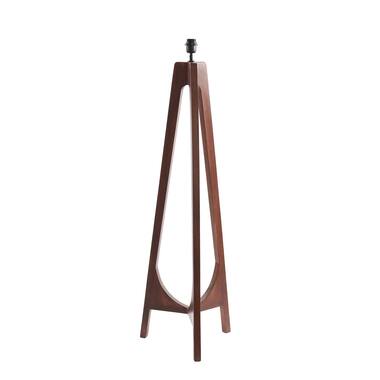 Vloerlamp driepoot 35x35x118 cm TROINA hout roodbruin