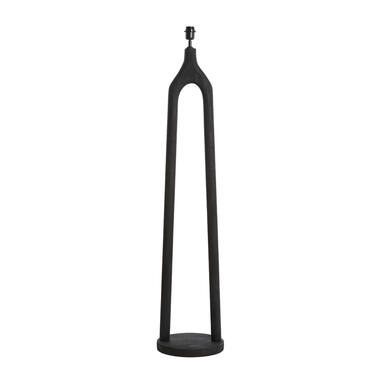 Vloerlamp Ø30x135 cm XITTA hout mat zwart