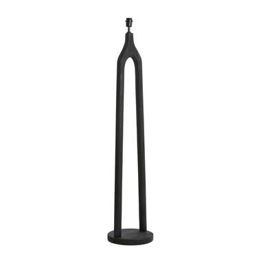 Vloerlamp Ø30x135 cm XITTA hout mat zwart