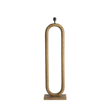 Vloerlamp 35x20x119 cm PACECO hout grijs-donker bruin