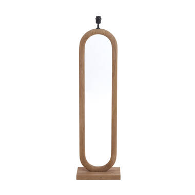 Vloerlamp 35x20x119 cm PACECO hout mat naturel