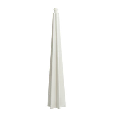 Vloerlamp Ø20x124 cm KUALA mat wit