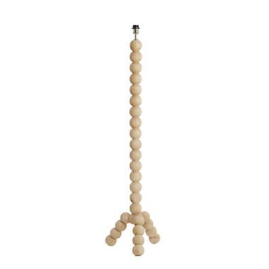 Vloerlamp 35x35x130 cm VEGLIO hout mat naturel