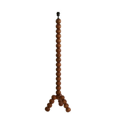Vloerlamp 35x35x130 cm VEGLIO hout olie bruin