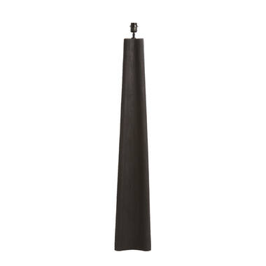 Vloerlamp 23x23x125 cm NAVELLI hout mat zwart