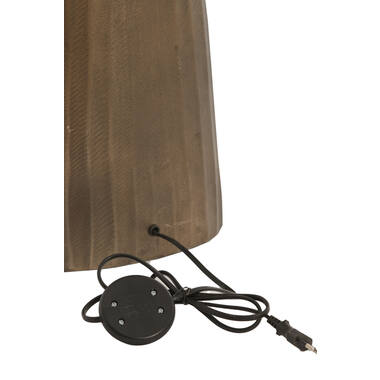 Vloerlamp 24x12x119 cm MIJAS donker bruin-brons