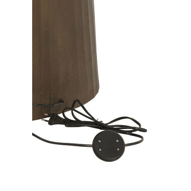 Vloerlamp 27,5x14x144 cm MIJAS donker bruin-brons