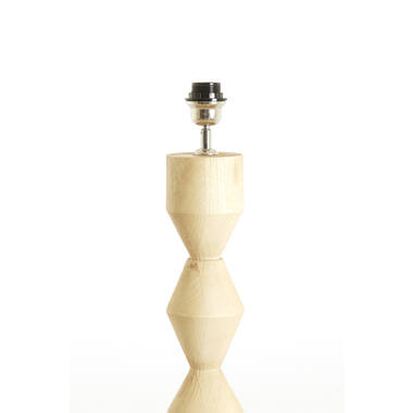 Vloerlamp Ø23x133 cm EDIE hout mat naturel