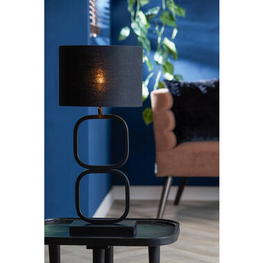 Lamp base 23x11,5x46 cm LUTIKA matt black