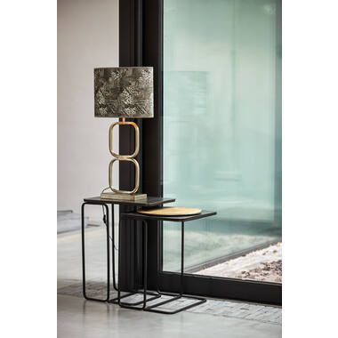 Lamp base 23x11,5x46 cm LUTIKA light gold