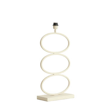 Lamp base 33x17x59 cm STELIUS cream