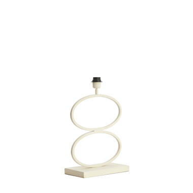 Lamp base 33x17x42 cm STELIUS cream