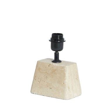 Lamp base 16x10x21 cm KARDAN travertine sand
