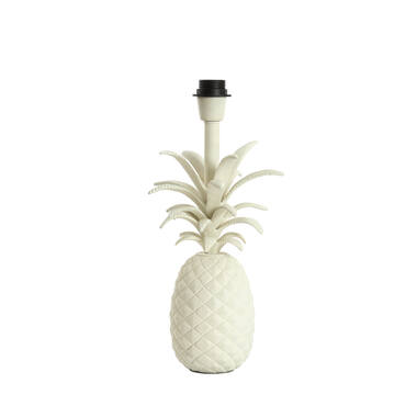 Lamp base 20x19x37 cm PINEAPPLE cream