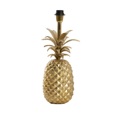Lamp base 20x19x42 cm PINEAPPLE gold