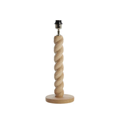 Lamp base Ø15x45 cm NANNO wood matt natural