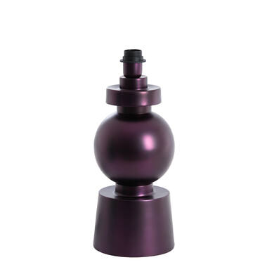 Lamp base Ø18x47 cm BODIOSA metallic matt purple