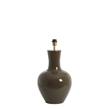 Lampvoet Ø33x51 cm NANA glans donker bruin