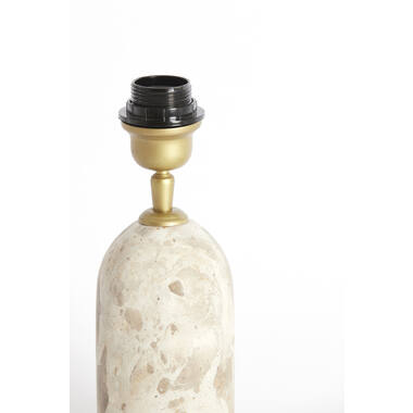 Lamp base Ø9x28 cm MALIKI marble sand