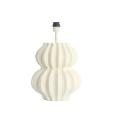 Lamp base 32x30x38 cm KELIAN cream
