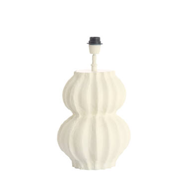 Lamp base 32x30x38 cm KELIAN cream