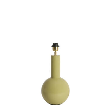 Lamp base Ø19,5x38,5 cm BENAO shiny olive green