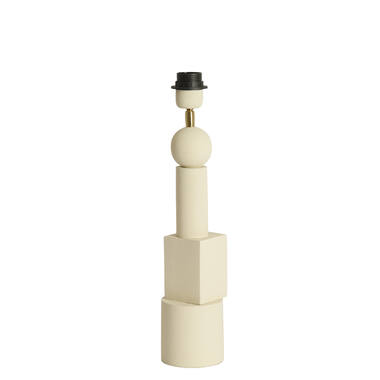 Lamp base Ø10x40,5 cm VIVIANE matt cream