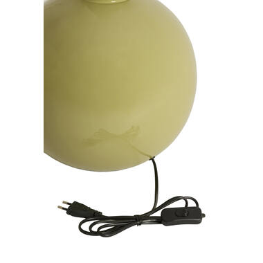 Lamp base Ø31x53 cm BENAO shiny olive green