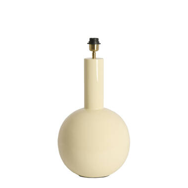 Lamp base Ø31x53 cm BENAO shiny cream