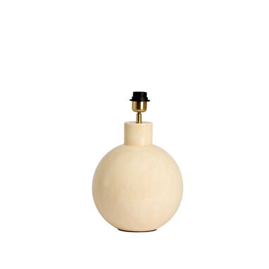Lamp base Ø25,5x33 cm BENU shiny light pink-cream