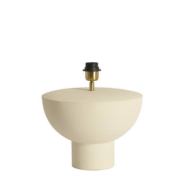 Lamp base Ø31x25 cm ISMARA matt cream