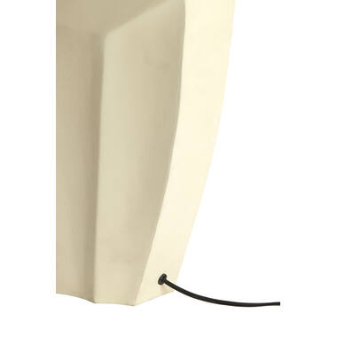 Lamp base 30x13x48 cm CORDOBA matt cream