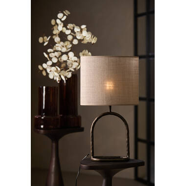 Lamp base 20,5x12,5x29 cm ELIORA matt brown-bronze